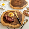 Walnut Wood Slab Tray-WD7819
