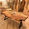 Walnut Wood Coffee Table-MD137
