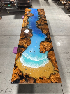 Epoxy Resin Table-WD628