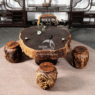Ebony Wood Table-MD145