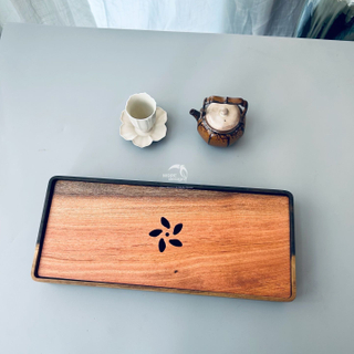 Walnut Wood Slab Tray-WD7852