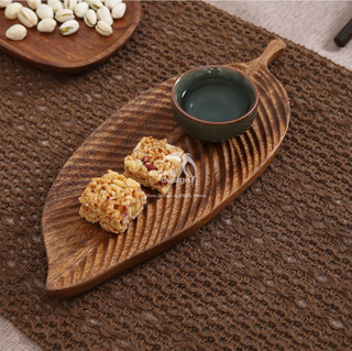 Walnut Wood Slab Tray-WD7826