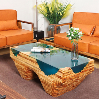 Epoxy Resin Coffee Table-WD23