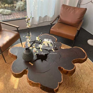 Ebony Wood Table-MD176