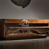 Walnut Wood Slab Cabinet-WD7820