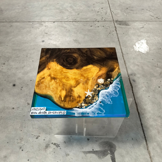 Epoxy Resin Coffee Table-WD35