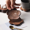 Walnut Wood Coaster-WD7879