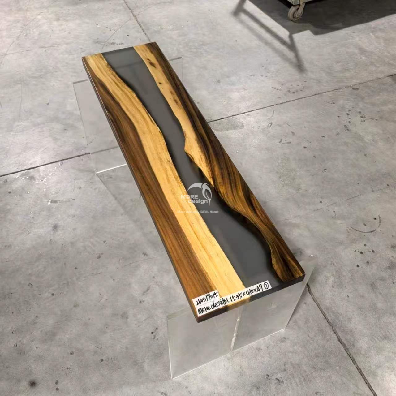 Epoxy Resin Table-WD640 - Buy Resin table, dining table, wood table ...