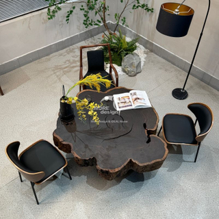 Ebony Wood Table-MD143