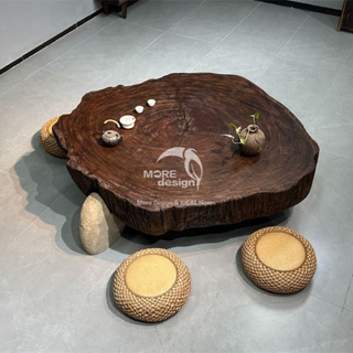 Ebony Wood Table-MD153