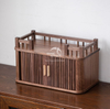 Walnut Wood Slab Cabinet-WD7824