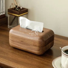 Walnut Wood Slab Cabinet-WD7828