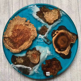 Epoxy Resin Coffee Table-WD10