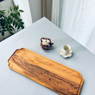 Walnut Wood Slab Tray-WD7850