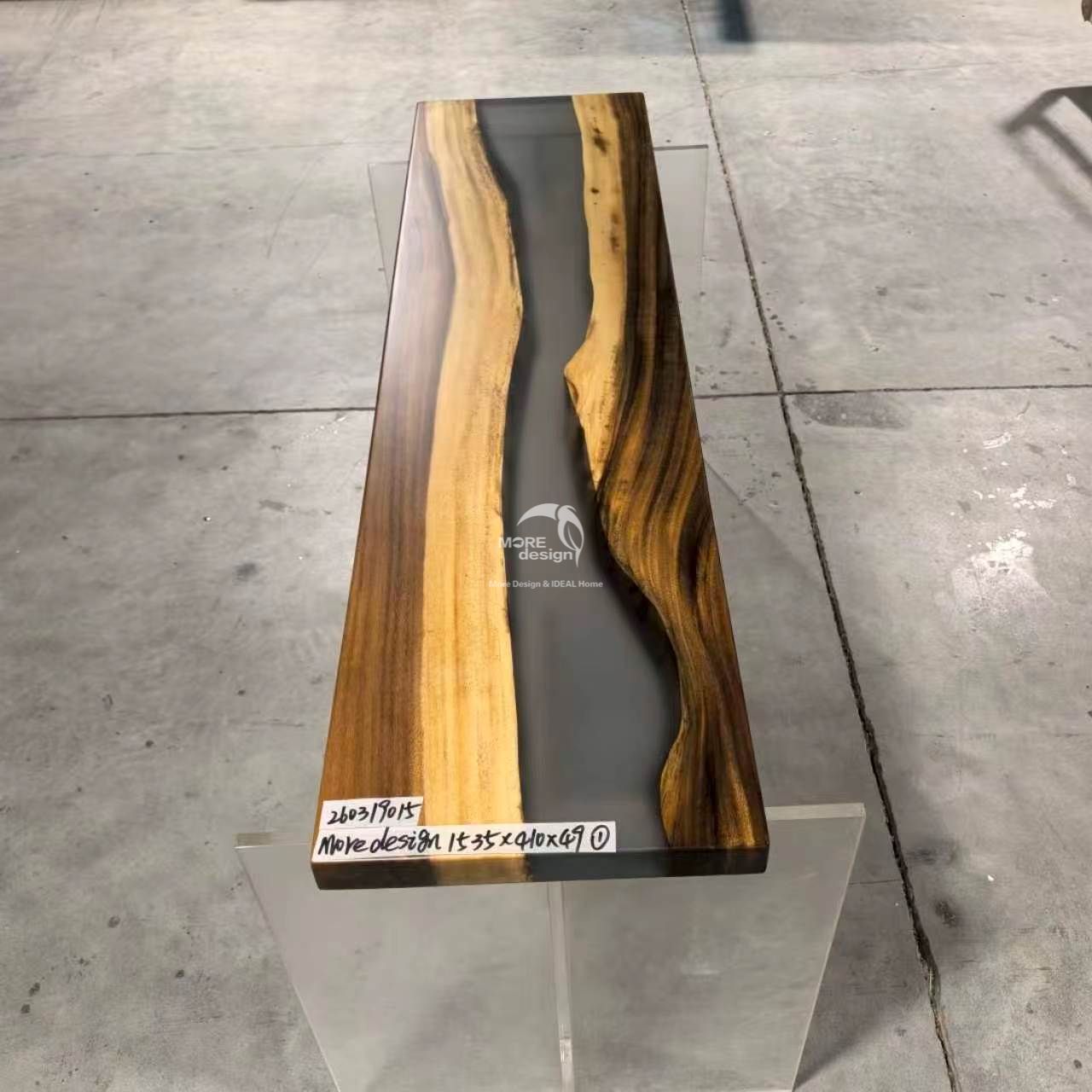 Epoxy Resin Table-WD640 - Buy Resin table, dining table, wood table ...