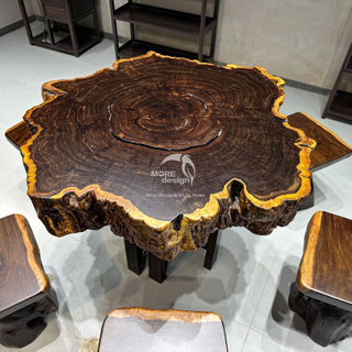 Ebony Wood Table-MD163