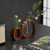 Walnut Wood Slab Cabinet-WD7832