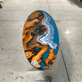 Epoxy Resin Coffee Table-WD30