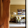 Walnut Wood Slab Door-WD7817