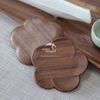Walnut Wood Coaster-WD7879