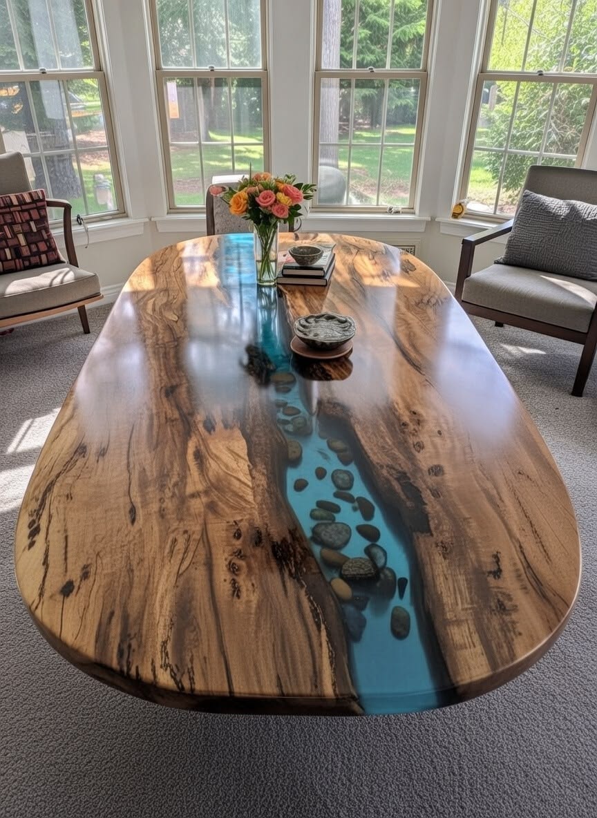 Walnut, Oak or Ash? Choose the Best Wood Slab for Your River Table